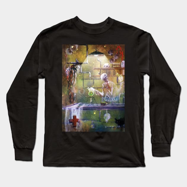 GREAT HERBERT'S GHOST  (opaque) Long Sleeve T-Shirt by MooreMythos